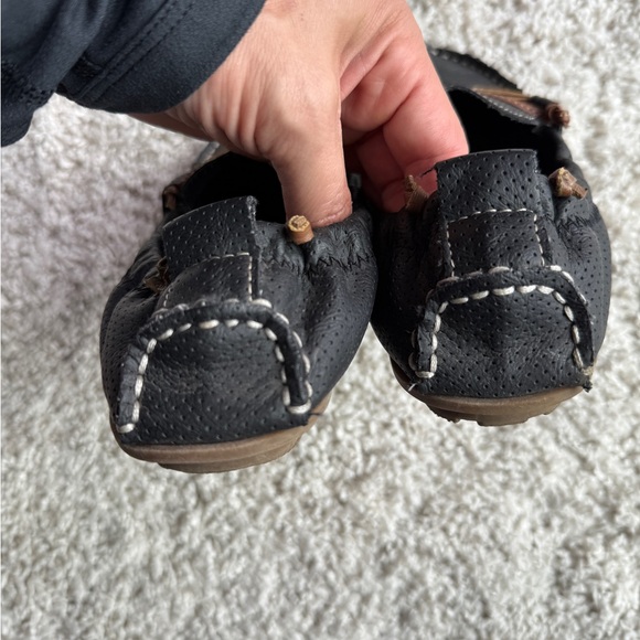 ALDO Adronia-96 Black Leather Loafers Ballet Moccasins Size 8.5 Women - Picture 6 of 8